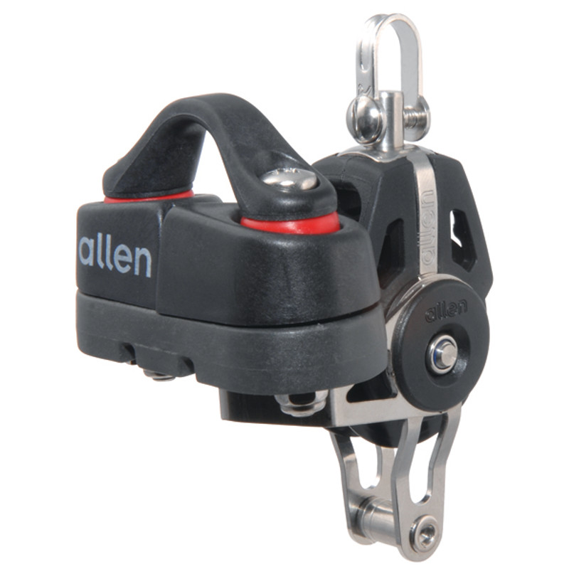 Photo of 40mm Swivel Block with Becket & Cleat 4-10mm