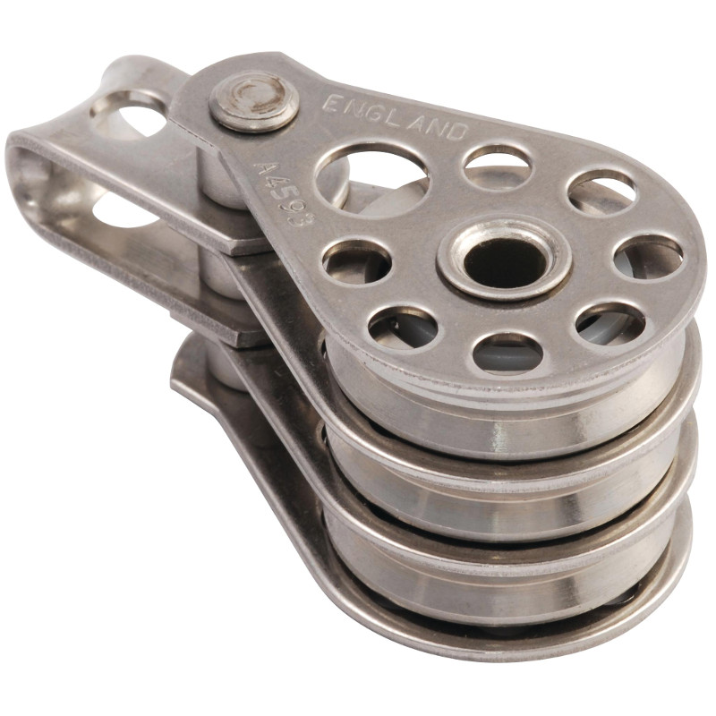 Photo of 25mm Triple Fixed Head High Tension Block