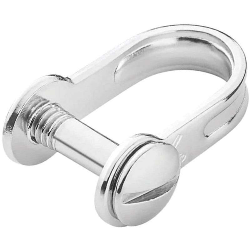 Photo of Strip Stainless Steel Slotted Pin D Shackles