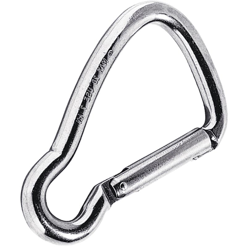 Photo of Load Rated SS Carabiners Asymmetric no Eye