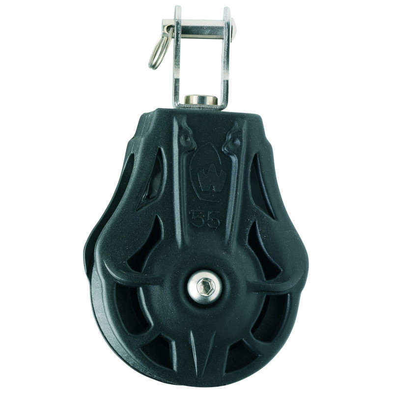 Photo of 45mm Single Block with Swivel Head & Clevis