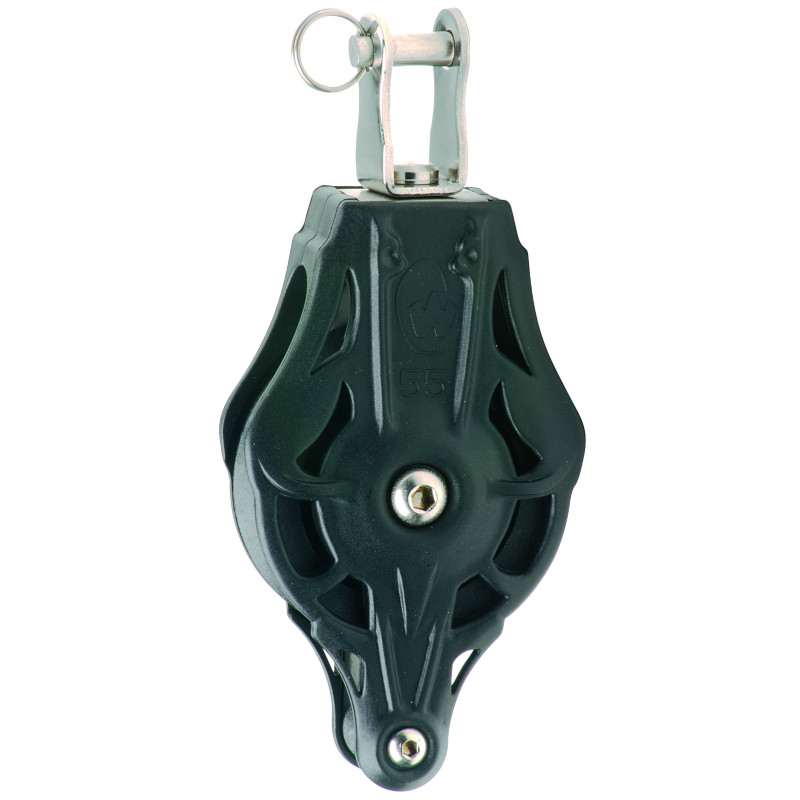 Photo of 55mm Single Block with Swivel Clevis & Becket