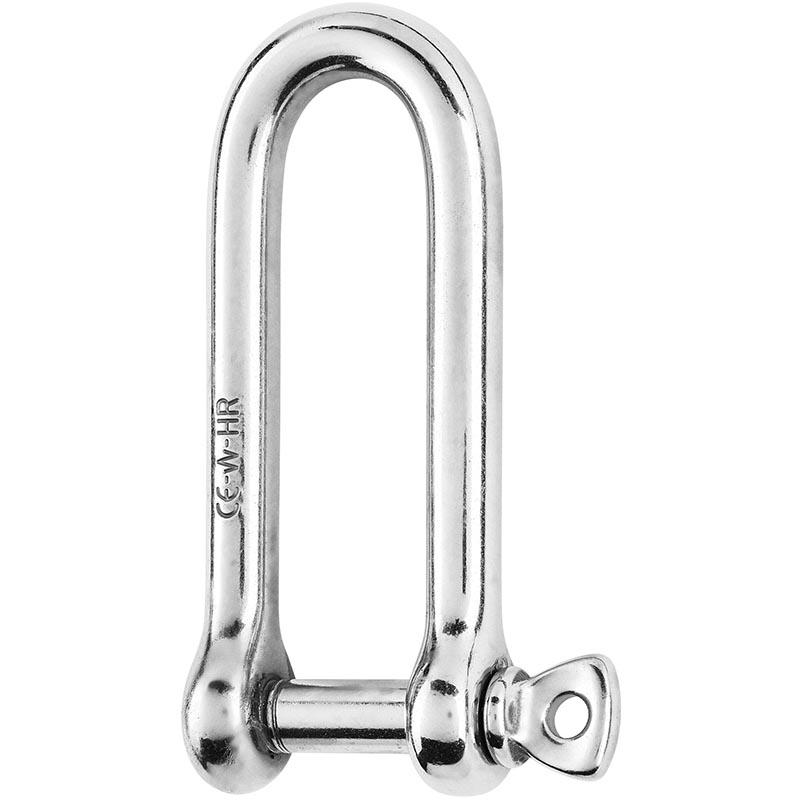 Photo of Forged CE Stainless Steel HR Long D Shackles