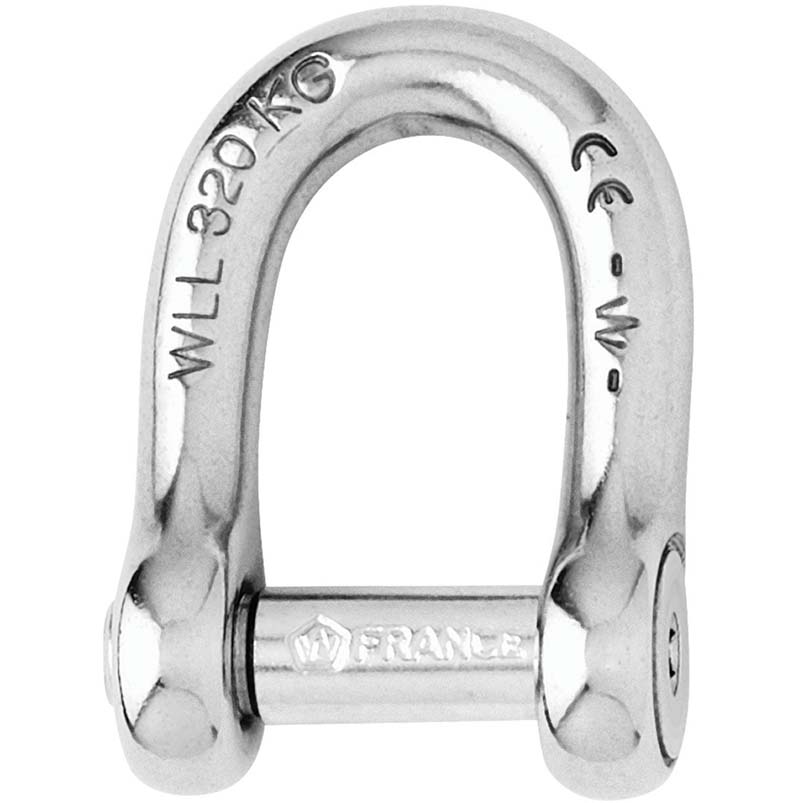 Photo of Forged CE Stainless Steel Allen Pin D Shackles