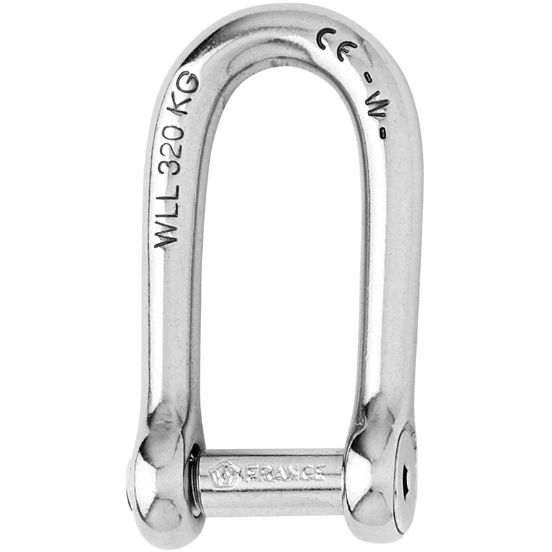 Photo of Forged CE Stainless St Allen Pin Long D Shackles