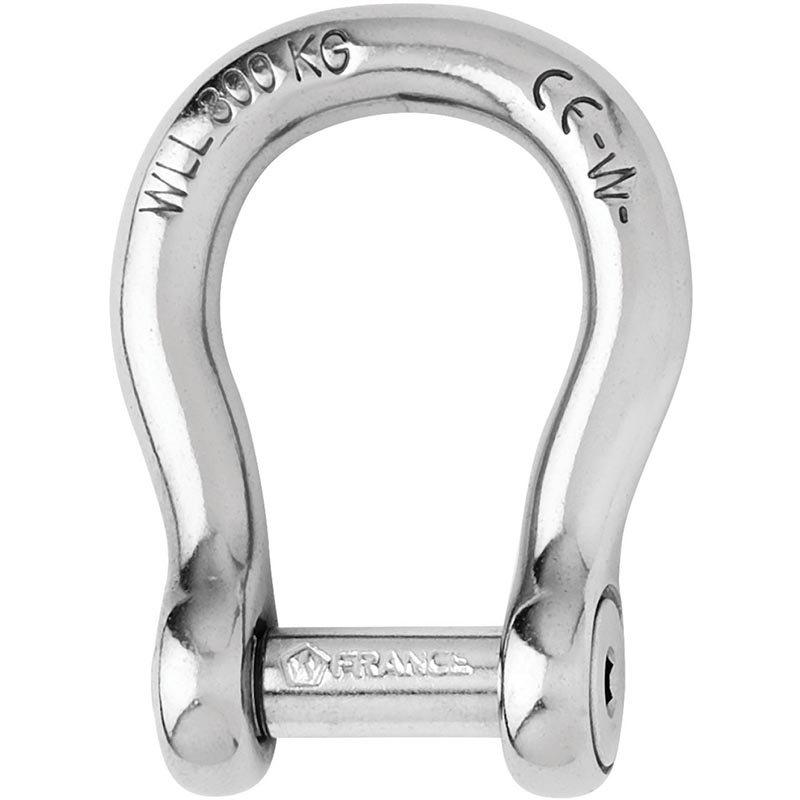 Photo of Forged CE Stainless Steel Allen Pin Bow Shackles