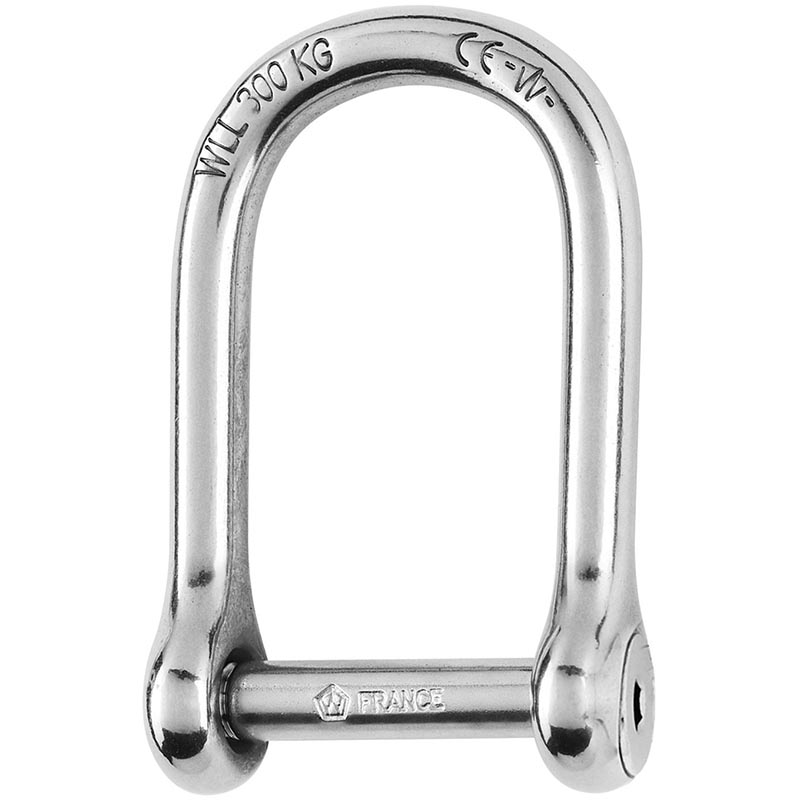 Photo of Forged CE Stainless St Allen Pin Wide Shackle