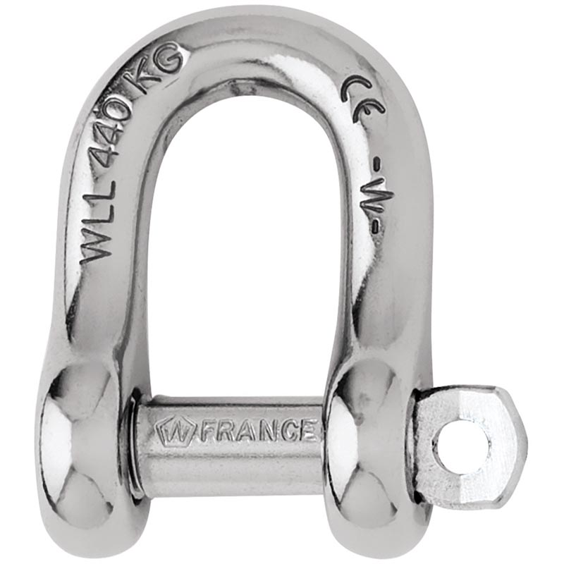 Photo of Forged CE Stainless Steel Captive Pin D shackles