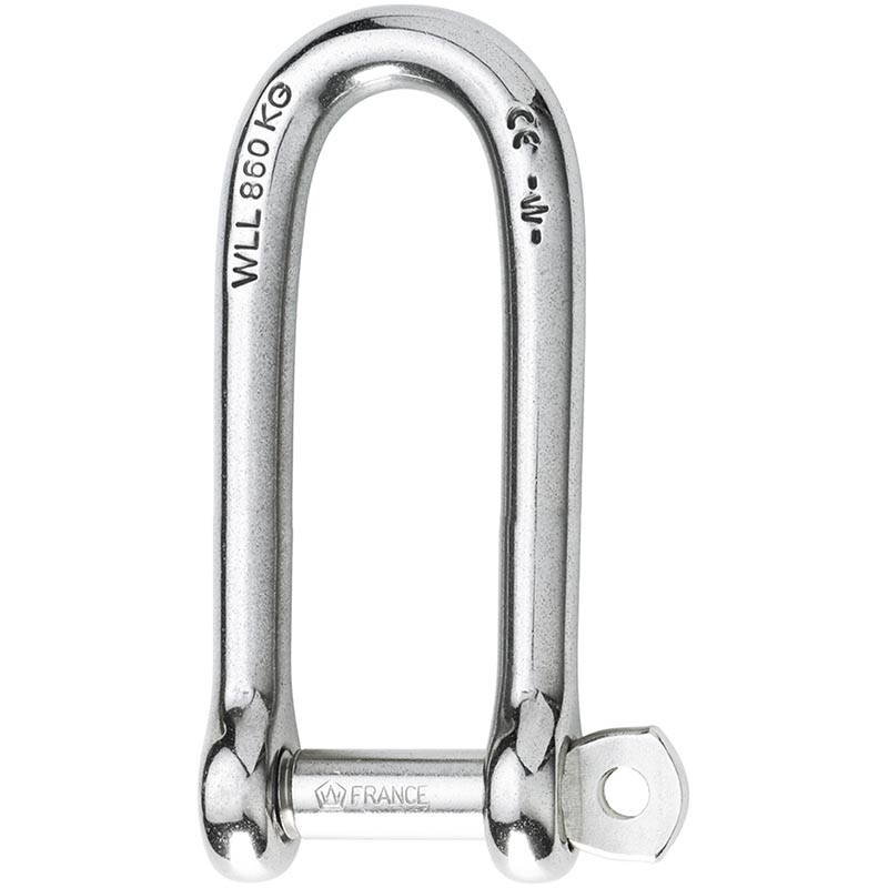 Photo of Forged CE Stainless St Captive Pin Long D Shackles