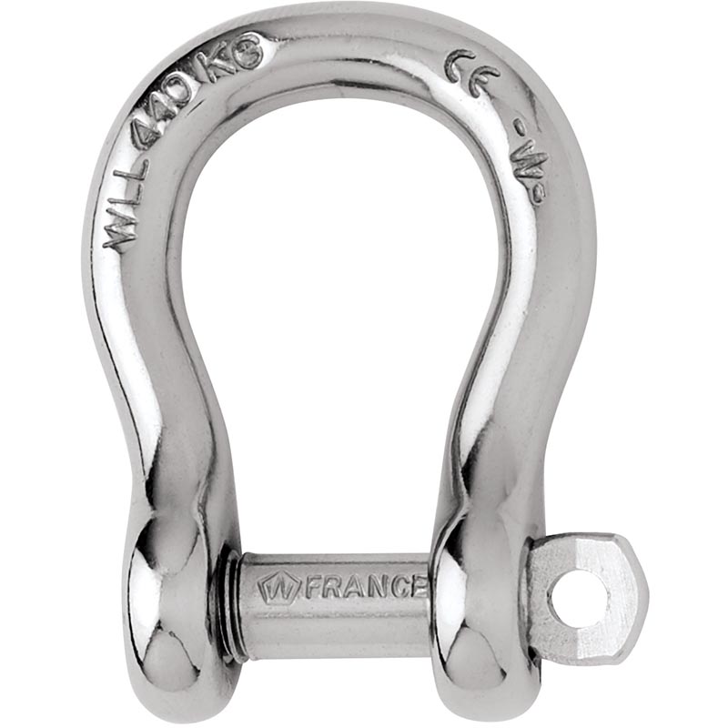 Photo of Forged CE Stainless Steel Captive Pin Bow Shackles