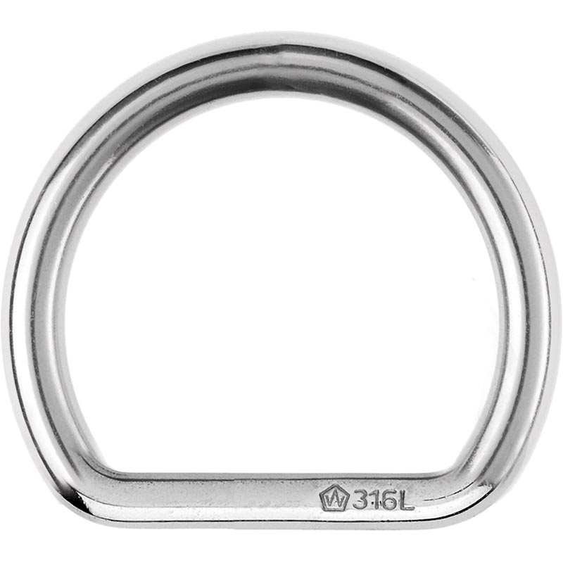 Photo of Forged Stainless Steel Large D Ring 